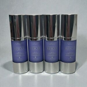 (4) Alterna Caviar Anti-Aging Overnight Leave In Treatment Hair Rescue Bundle